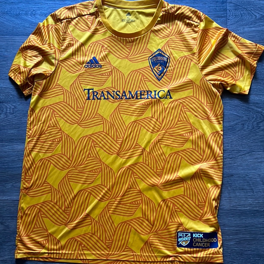 Adidas Colorado Rapids Training Soccer Jersey XL